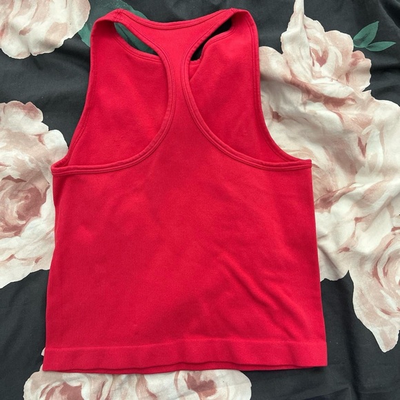 free people red tank - Picture 2 of 3